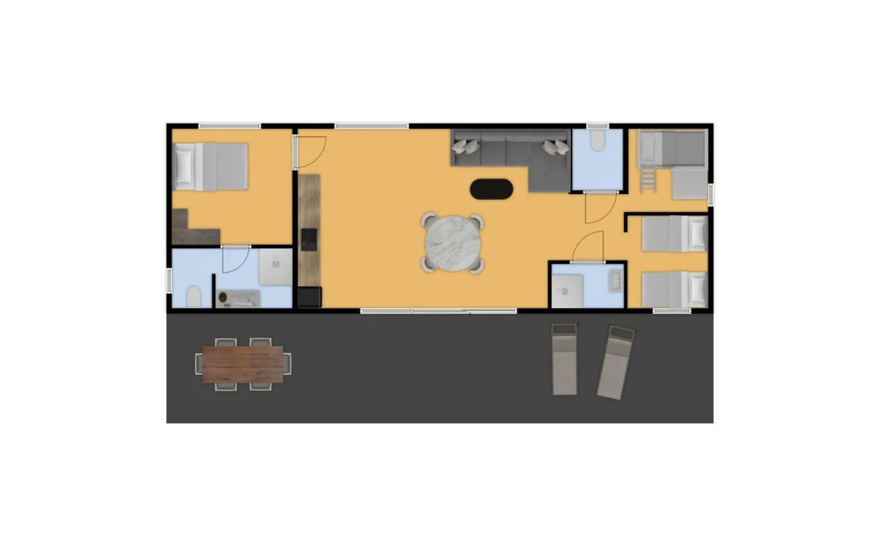 ****  Camping RCN Les Collines de Castellane France